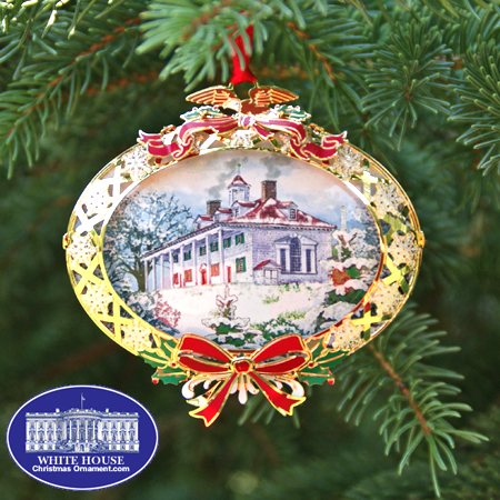 2008 Mount Vernon 150th Anniversary of the Saving of Mount Vernon Ornament