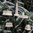 Washington DC Memorial Ornament Set