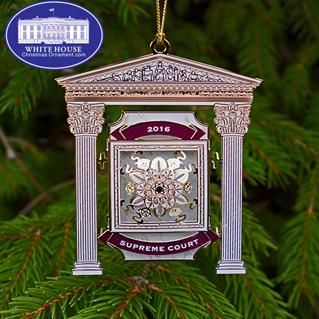 2016 United States Supreme Court Ornament