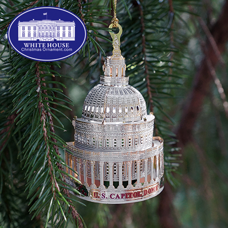 2016 US Capitol LED Dome Ornament