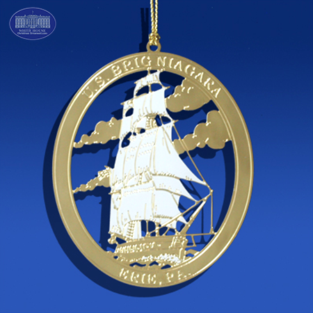 The US Flagship Niagara Ornament