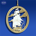 The US Flagship Niagara Ornament